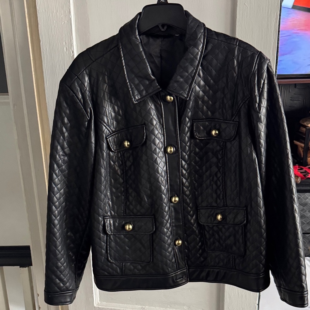 Black Quilted Woman’s Jacket